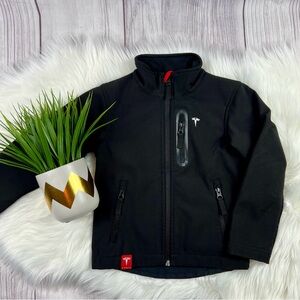 Tesla Kid's Corp Jacket Black 4T